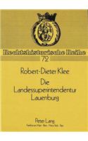 Die Landessuperintendentur Lauenburg
