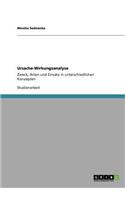 Ursache-Wirkungsanalyse