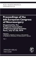 Proceedings of the 6th European Congress of Neurosurgery