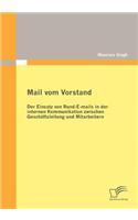 Mail vom Vorstand