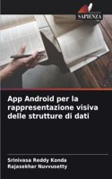 App Android per la rappresentazione visiva delle strutture di dati