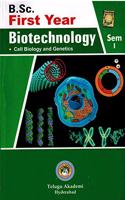 B.Sc First Year BIOTECHNOLOGY ( Cell Biology and Genetics ) [ ENGLISH MEDIUM ]