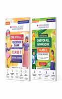 Oswaal One For All Question Bank + One For All Workbook (NCERT & CBSE) Class 7 Social Science (Set of 2 Books) | Updated As Per NCF For Latest Exam