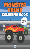 Monster Truck Coloring Book