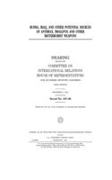 Russia, Iraq, and other potential sources of anthrax, smallpox, and other bioterrorist weapons