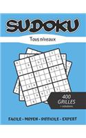 Sudoku Tous Niveaux 400 Grilles