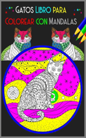 Gatos Libro para Colorear con Mandalas