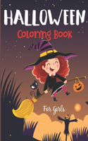 Halloween Coloring Book For Girls