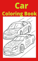Car Coloring Book: Kids for Ages 4-8