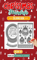 Christmas Mandala Coloring Book