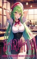 Barmaid: Anime Coloring Book for Adults