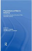 Populations At Risk In America
