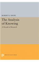 The Analysis of Knowing