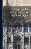 Histoire De L'architecture En Belgique