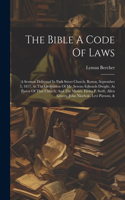 Bible A Code Of Laws