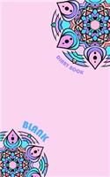 Blank Diary book