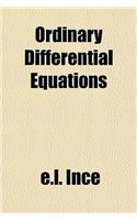 Ordinary Differential Equations