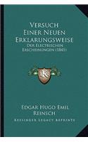 Versuch Einer Neuen Erklarungsweise