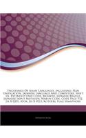 Articles on Encodings of Asian Languages, Including