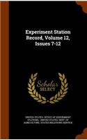 Experiment Station Record, Volume 12, Issues 7-12