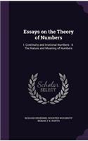 Essays on the Theory of Numbers