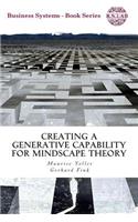 Creating a Generative Capability for Mindscape Theory