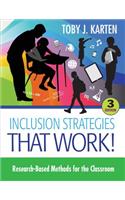 Inclusion Strategies That Work!