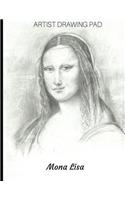 ARTIST DRAWING PAD, Mona Lisa