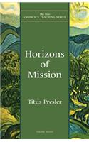 Horizons of Mission: (New Church's Teaching)