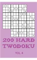 200 Hard Twodoku Vol 4