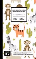 Primary Composition Notebook Handwriting Practice Paper
