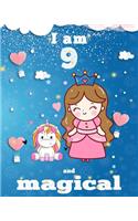 unicorn journal i am 9 and magical