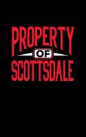 Property of Scottsdale: 6x9 - notebook - 120 pages - lined