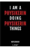 Notizbuch für Physiker / Physikerin