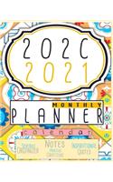 2020-2021 Monthly Planner