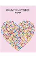 Handwriting Practice Paper: 8.5x11 inches Best Choice ABC Kids, Pink Notebook with Dotted Lined Sheets for K-3 Students, 90 pages, 8.5x11 inches(2 Kids)