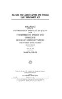 H.R. 6258, the Carbon Capture and Storage Early Deployment Act