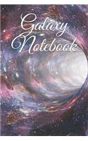 GALAXY NOTEBOOK 120 lined pages: (9 Galaxy)