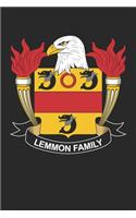 Lemmon: Lemmon Coat of Arms and Family Crest Notebook Journal (6 x 9 - 100 pages)