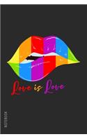 Notebook - Love is love