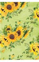 Sunflower College Ruled Notebook
