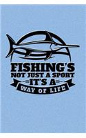 Fishing's Not Just a Sport, It's a Way of Life: Fishing's Not Just a Sport, But a Way of Life Journal