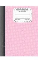 primary composition half page notebook: Composition Primary Journal K-2, Unicorn for grades k-2 for kids kindergarten Half Ruled Half Blank Draw and Write Journal 60 sheets/120 pages Size: