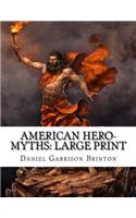 American Hero-Myths