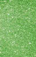Glitter Notebook Light Green