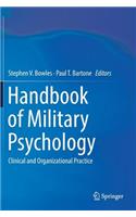 Handbook of Military Psychology