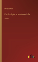 L'art, la religion, et la nature en Italie
