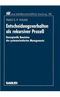 Entscheidungsverhalten ALS Rekursiver Prozeß