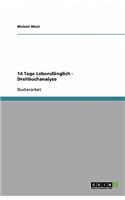 14 Tage Lebenslänglich - Drehbuchanalyse