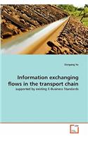 Information exchanging flows in the transport chain
